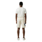 Cream Cotton Bermuda Shorts