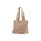 Beige Polyethylene Handbag