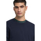 Blue Cotton Sweatshirt