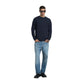 Blue Cotton Sweatshirt