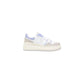White Suede Leather Chunky Sneakers