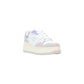White Suede Leather Chunky Sneakers
