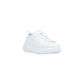 White Leather Chunky Sneakers