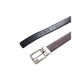 Bicolor Leather Regular Belt