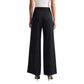 Black Viscose Casual Pants