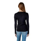Black Viscose Sweatshirt