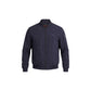 Blue Polyester Bomber