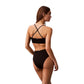 Black Elastane Bikini