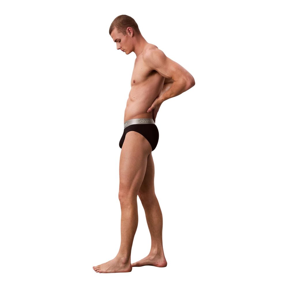 Black And White Recycled Polyester Briefs