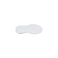Black And White Polyethylene Low Top Sneakers