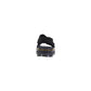 Black Leather Flat Sandals