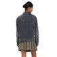 Black Cotton Denim Jacket