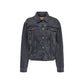 Black Cotton Denim Jacket