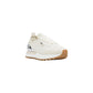 Beige Polyester Athletic Sneakers