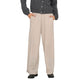 Beige Viscose Casual Pants