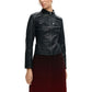 Black Polyethylene Leather Jacket