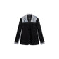 Black Cotton Blazer