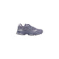 Gray Suede Leather Chunky Sneakers