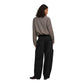 Black Cotton Cargo Pants