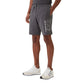 Gray Cotton Bermuda Shorts
