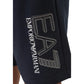 Blue Cotton Bermuda Shorts