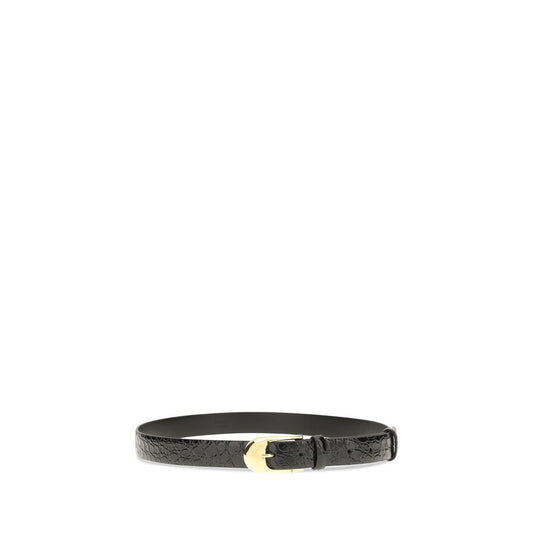 Black Calf Leather Bos Taurus Regular Belt