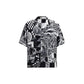 Black Silk Shortsleeve Shirt