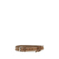 Brown Suede Leather Regular Belt