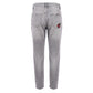 Grey Cotton Women's Jeans