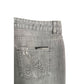 Grey Fabric Women Jeans