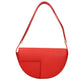 Red Leather Shoulder Bag