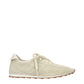Beige Leather Sneakers