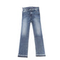 Blue Cotton Women Jeans