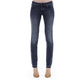 Blue Cotton Women Jeans