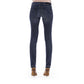 Blue Cotton Women Jeans