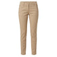 Beige Cotton Women Pants