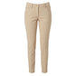 Beige Cotton Womens Pant