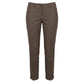 Brown Wool Women Pants