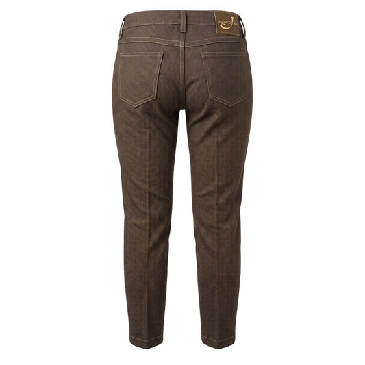 Brown Wool Women Pants
