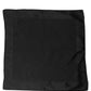 Black Silk Square Handerkerchief Pocket Scarf