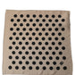 Beige Black Polka Dot Square Foulard Scarf