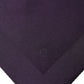 Men Purple Square Handerkerchief Pocket Scarf