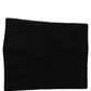 Men Black Cashmere Knitted Neck Warmer Scarf