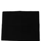 Black Cashmere Logo Plaque Neck Warmer Scarf