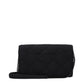 Black Leather Clutch Bag