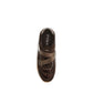 Brown Suede Leather Athletic Sneakers