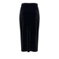 Black Cotton Women Skirt