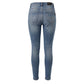 Blue Cotton Women Jean
