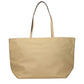 Beige Fabric Shoulder Bag