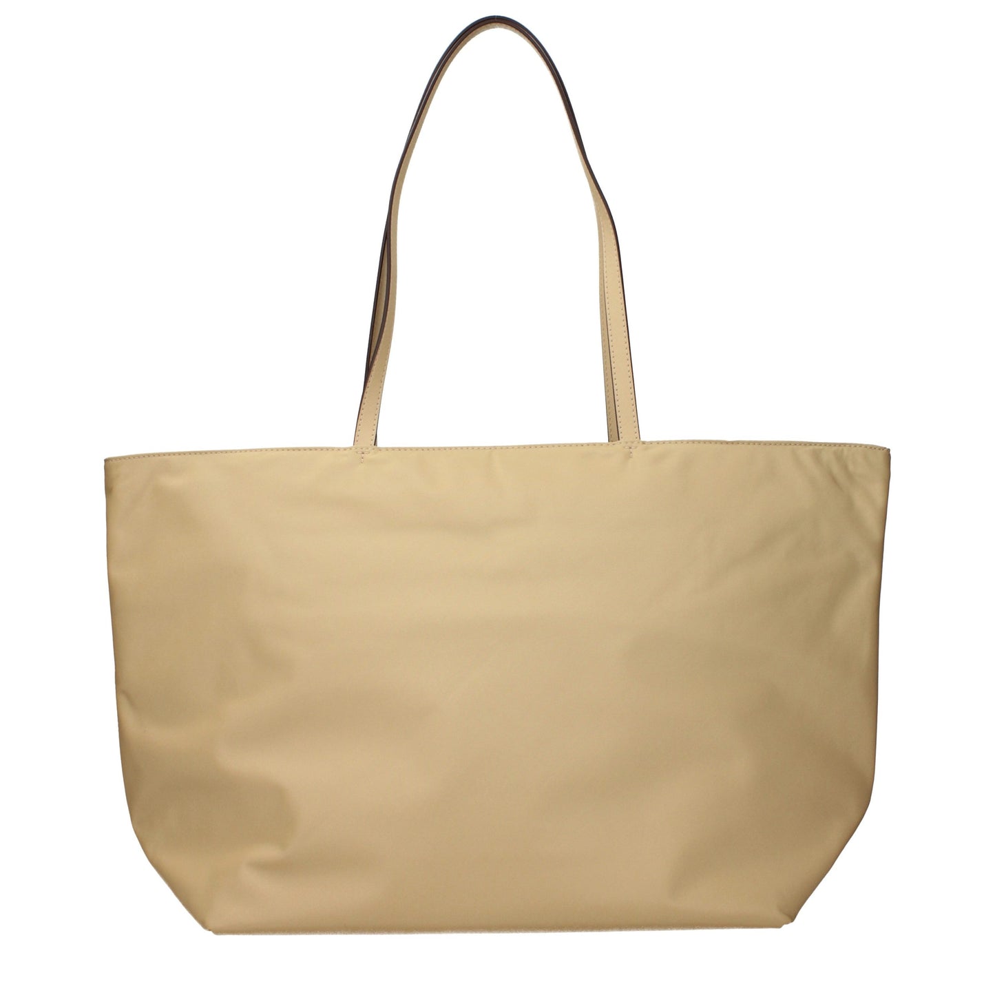 Beige Fabric Shoulder Bag